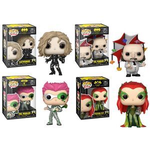 DC Villains (85 Years of Batman) Funko Pop! Complete Set (4)